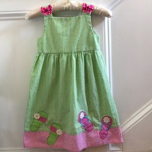 Emily Rose Girls seersucker sundress